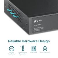 TP-Link Omada TL-SG1428PE 24Port Gigabit PoE+ 2xSFP Switch Destek Gücü 250W 24+2